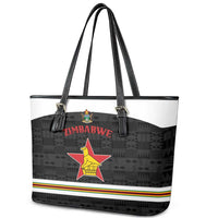 Hockey Zimbabwe Leather Tote Bag Go Champions - Wonder Print Shop