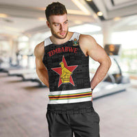 Custom Hockey Zimbabwe Men Tank Top Go Champions - Wonder Print Shop
