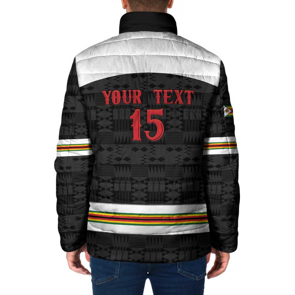 Custom Hockey Zimbabwe Padded Jacket Go Champions - Wonder Print Shop