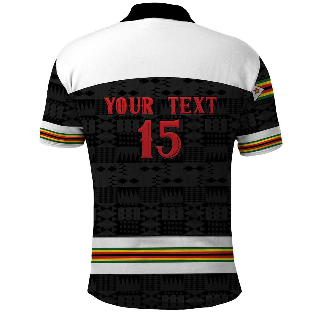 Custom Hockey Zimbabwe Polo Shirt Go Champions - Wonder Print Shop
