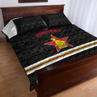 Hockey Zimbabwe Quilt Bed Set Go Champions - Wonder Print Shop