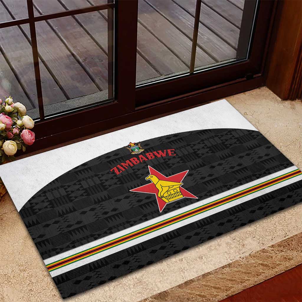Hockey Zimbabwe Rubber Doormat Go Champions - Wonder Print Shop