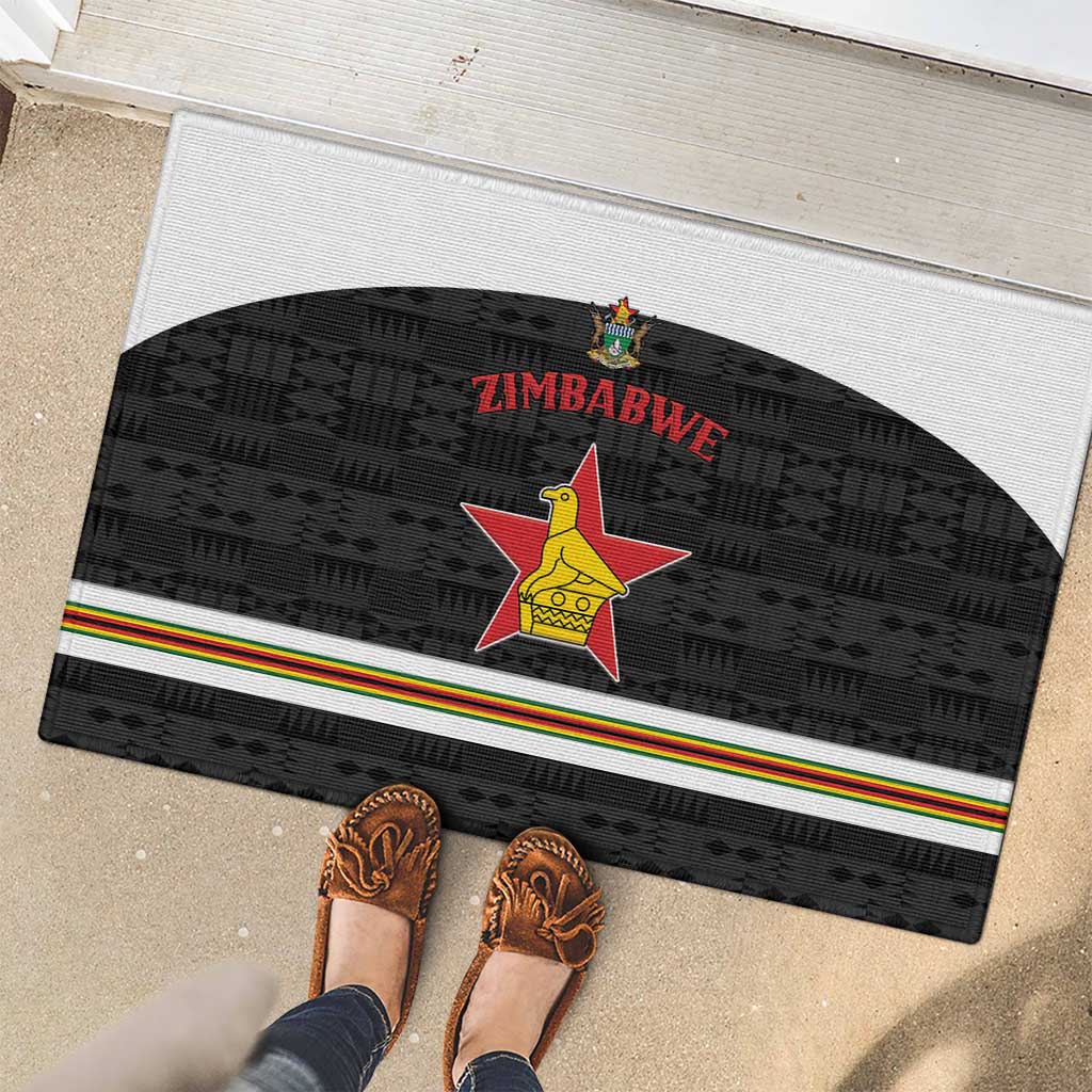 Hockey Zimbabwe Rubber Doormat Go Champions - Wonder Print Shop