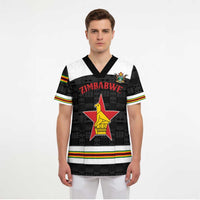 Custom Hockey Zimbabwe Scrub Top Go Champions - Wonder Print Shop