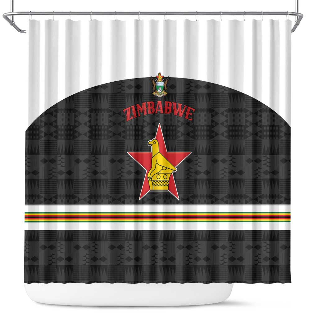 Hockey Zimbabwe Shower Curtain Go Champions - Wonder Print Shop