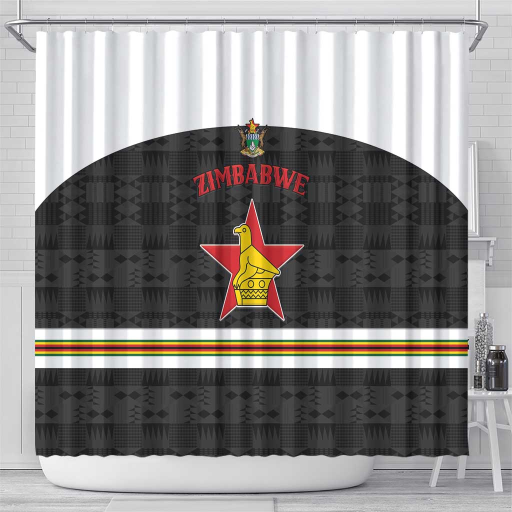Hockey Zimbabwe Shower Curtain Go Champions - Wonder Print Shop