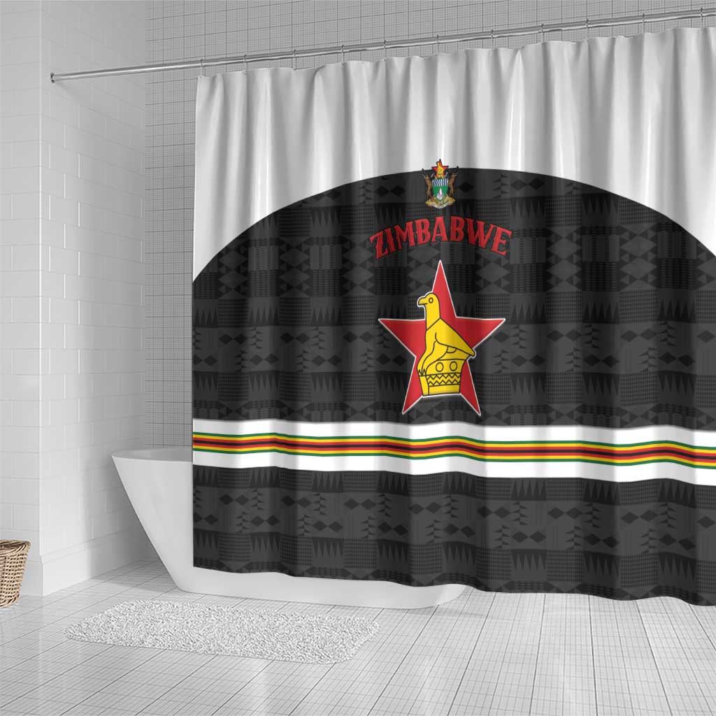 Hockey Zimbabwe Shower Curtain Go Champions - Wonder Print Shop