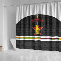Hockey Zimbabwe Shower Curtain Go Champions - Wonder Print Shop