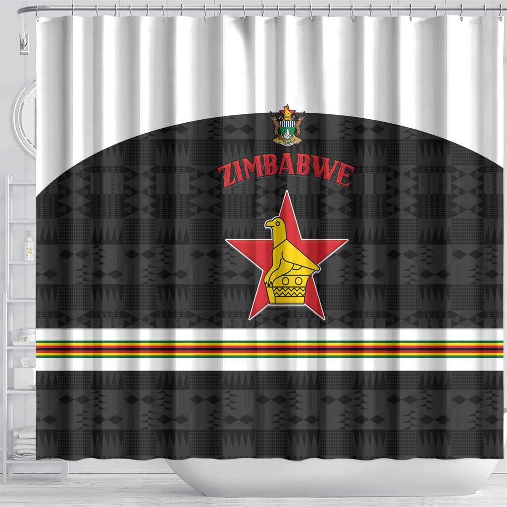 Hockey Zimbabwe Shower Curtain Go Champions - Wonder Print Shop