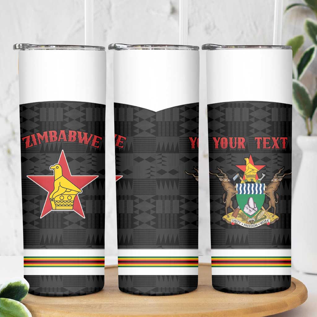 Custom Hockey Zimbabwe Skinny Tumbler Go Champions - Wonder Print Shop