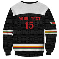 Custom Hockey Zimbabwe Sweatshirt Go Champions - Wonder Print Shop