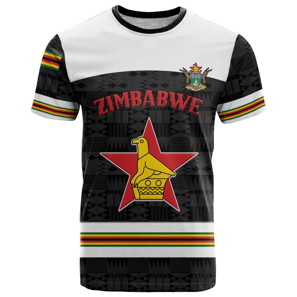 Custom Hockey Zimbabwe T Shirt Go Champions - Wonder Print Shop