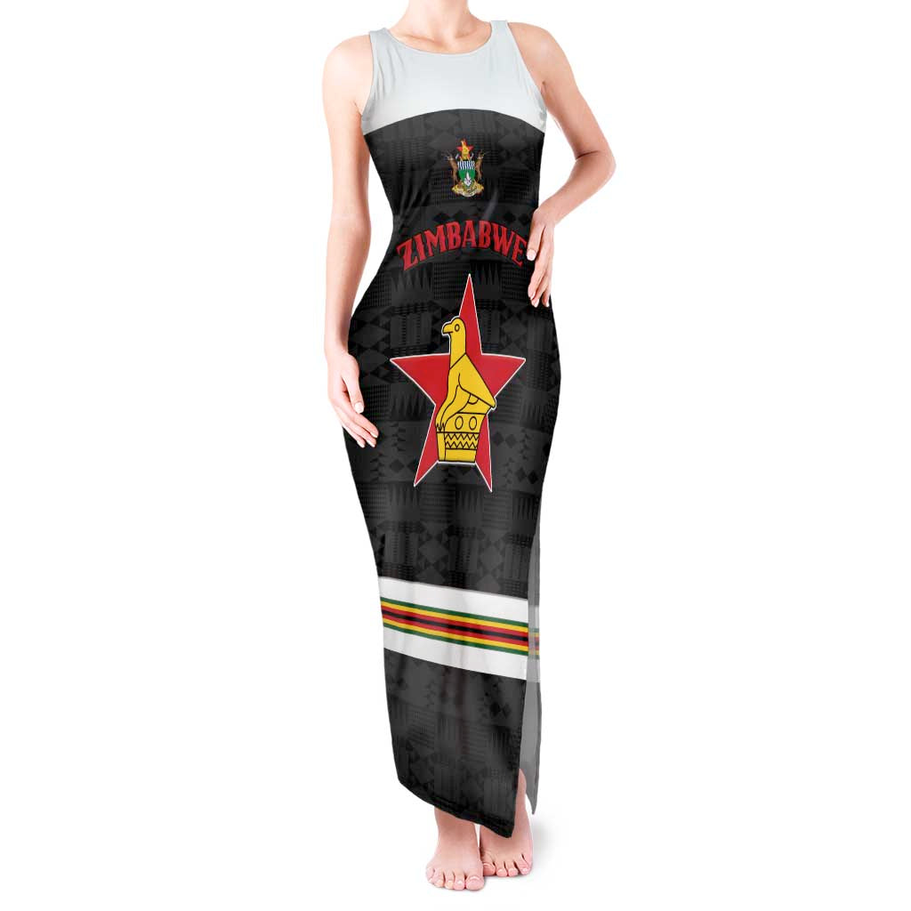 Custom Hockey Zimbabwe Tank Maxi Dress Go Champions - Wonder Print Shop