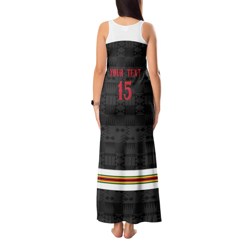 Custom Hockey Zimbabwe Tank Maxi Dress Go Champions - Wonder Print Shop