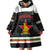 Custom Hockey Zimbabwe Wearable Blanket Hoodie Go Champions - Wonder Print Shop