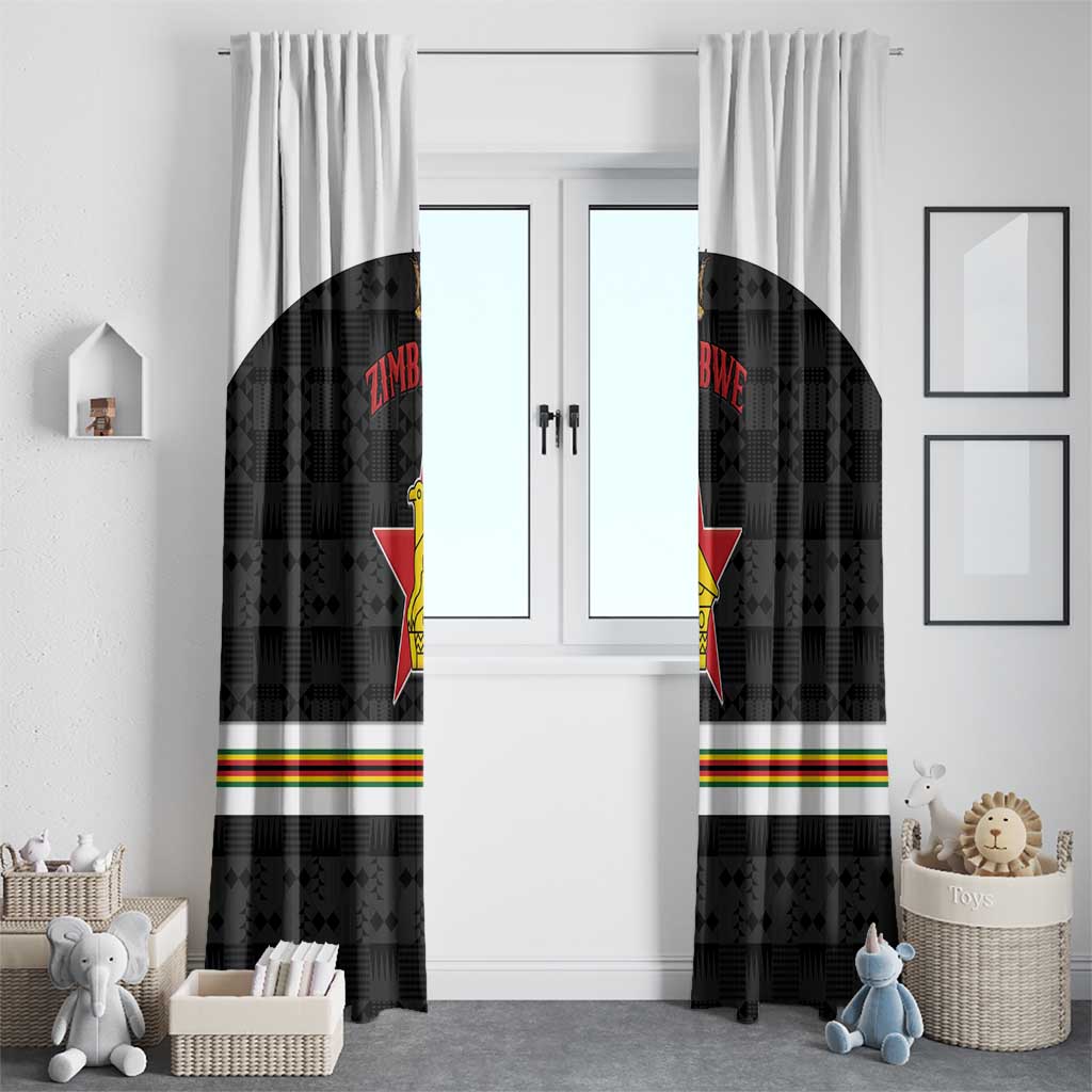 Hockey Zimbabwe Window Curtain Go Champions - Wonder Print Shop