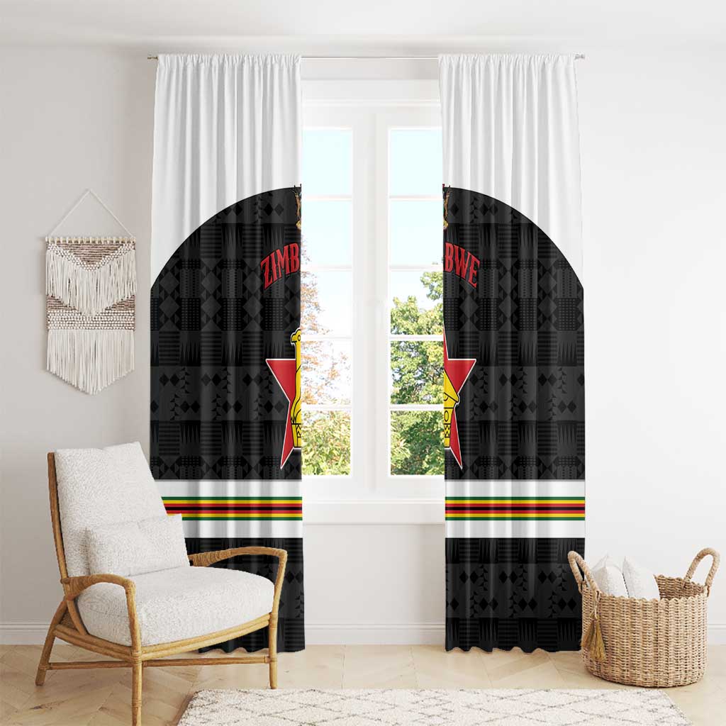 Hockey Zimbabwe Window Curtain Go Champions - Wonder Print Shop