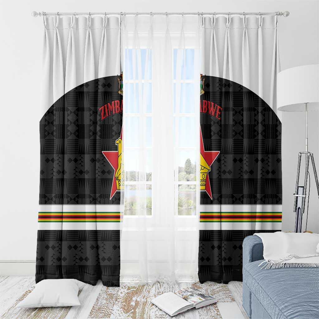 Hockey Zimbabwe Window Curtain Go Champions - Wonder Print Shop