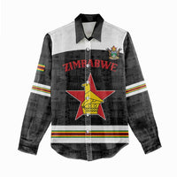 Custom Hockey Zimbabwe Women Casual Shirt Go Champions - Wonder Print Shop