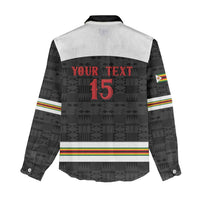 Custom Hockey Zimbabwe Women Casual Shirt Go Champions - Wonder Print Shop