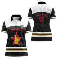 Custom Hockey Zimbabwe Women Polo Shirt Go Champions - Wonder Print Shop