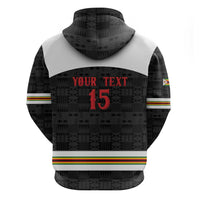 Custom Hockey Zimbabwe Zip Hoodie Go Champions - Wonder Print Shop