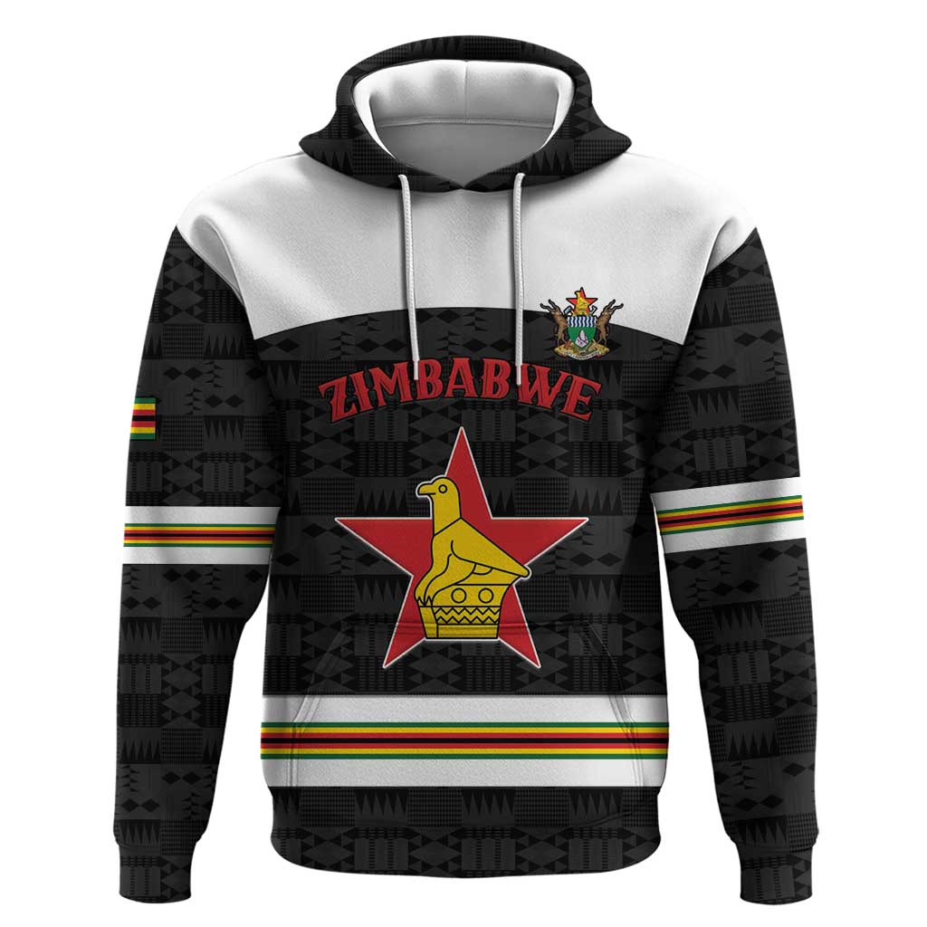 Custom Hockey Zimbabwe Zip Hoodie Go Champions - Wonder Print Shop