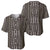 Mali Mud Cloth Baseball Jersey Bogolanfini Pattern - Wonder Print Shop