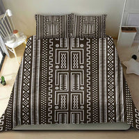 Mali Mud Cloth Bedding Set Bogolanfini Pattern - Wonder Print Shop
