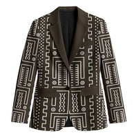 Mali Mud Cloth Blazer Bogolanfini Pattern - Wonder Print Shop