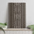 Mali Mud Cloth Canvas Wall Art Bogolanfini Pattern - Wonder Print Shop