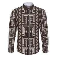 Mali Mud Cloth Family Matching Puletasi and Hawaiian Shirt Bogolanfini Pattern - Wonder Print Shop