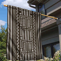 Mali Mud Cloth Garden Flag Bogolanfini Pattern - Wonder Print Shop