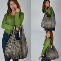 Mali Mud Cloth Grocery Bag Bogolanfini Pattern - Wonder Print Shop