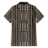 Mali Mud Cloth Hawaiian Shirt Bogolanfini Pattern - Wonder Print Shop