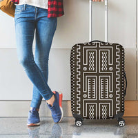 Mali Mud Cloth Luggage Cover Bogolanfini Pattern - Wonder Print Shop