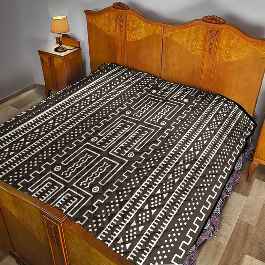 Mali Mud Cloth Quilt Bogolanfini Pattern - Wonder Print Shop