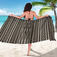 Mali Mud Cloth Sarong Bogolanfini Pattern - Wonder Print Shop