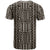 Mali Mud Cloth T Shirt Bogolanfini Pattern - Wonder Print Shop