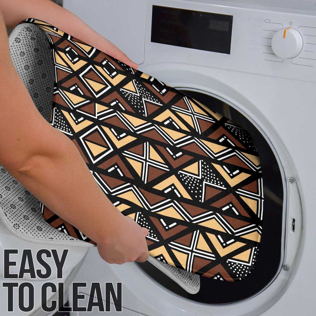 Mali Mud Cloth Legacy Pattern Bathroom Set Ethnic Geometry Style - Wonder Print Shop