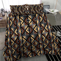 Mali Mud Cloth Legacy Pattern Bedding Set Ethnic Geometry Style - Wonder Print Shop