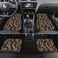 Mali Mud Cloth Legacy Pattern Car Mats Ethnic Geometry Style - Wonder Print Shop