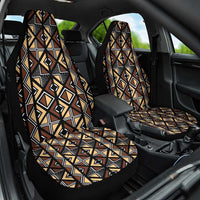Mali Mud Cloth Legacy Pattern Car Seat Cover Ethnic Geometry Style - Wonder Print Shop