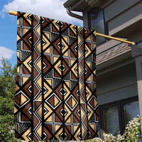 Mali Mud Cloth Legacy Pattern Garden Flag Ethnic Geometry Style - Wonder Print Shop