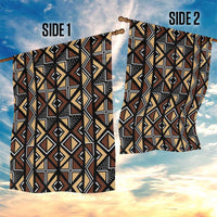 Mali Mud Cloth Legacy Pattern Garden Flag Ethnic Geometry Style - Wonder Print Shop
