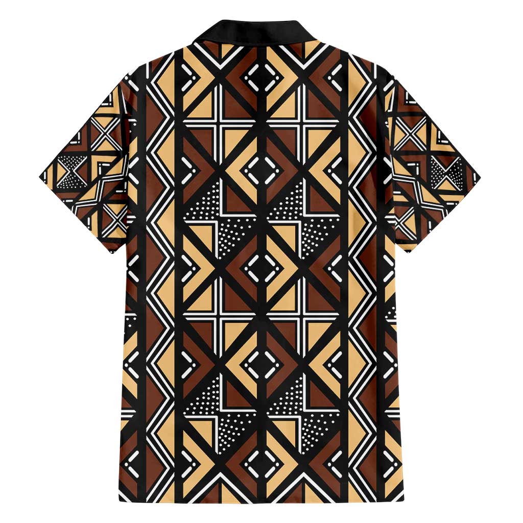 Mali Mud Cloth Legacy Pattern Hawaiian Shirt Ethnic Geometry Style - Wonder Print Shop