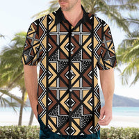 Mali Mud Cloth Legacy Pattern Hawaiian Shirt Ethnic Geometry Style - Wonder Print Shop