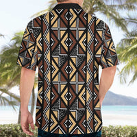 Mali Mud Cloth Legacy Pattern Hawaiian Shirt Ethnic Geometry Style - Wonder Print Shop