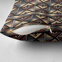 Mali Mud Cloth Legacy Pattern Pillow Cover Ethnic Geometry Style - Wonder Print Shop