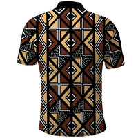 Mali Mud Cloth Legacy Pattern Polo Shirt Ethnic Geometry Style - Wonder Print Shop